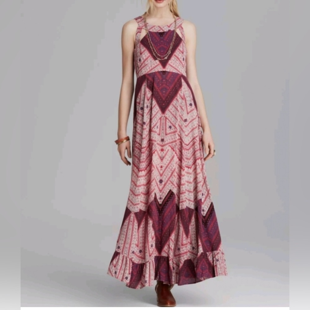 Free people maxi dress. Size 0